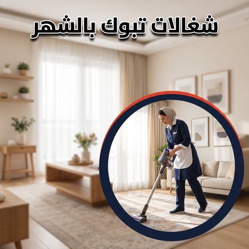 شغالات تبوك بالشهر